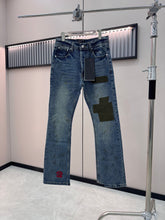 ERD melancholic Vintage Embroidered Straight Slim Pants