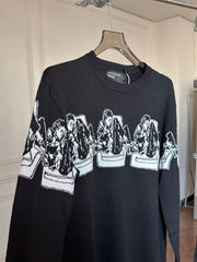ERD Inspired Rich Boy Knit Sweater Crewneck Top