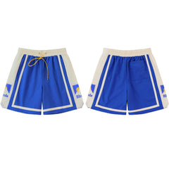 Rhude Panel Logo Short - Sunset Print Colorful Shorts