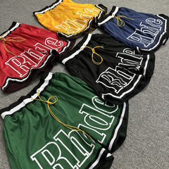 Rhude Ja Morant Inspired Loose-Fit Skate Shorts