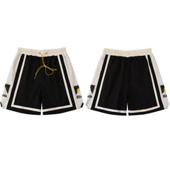 Rhude Panel Logo Short - Sunset Print Colorful Shorts