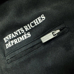 ERD Vintage Washed Distressed Cargo Harrington Jacket Outerwear