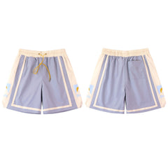 Rhude Panel Logo Short - Sunset Print Colorful Shorts