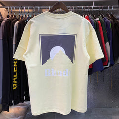 Rhude Race Patch Commemorative Pure Cotton T-shirt