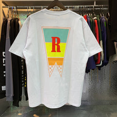 Rhude HUDE pattern printed T-shirt