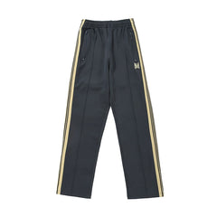 Needles Style Butterfly Embroidered Stripe Track Pants