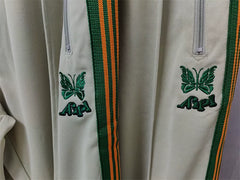 Needles x Aip Butterfly Embroidered Stripe Track Pants