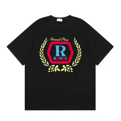 RHUDE High Street Oversized Graphic Pure Cotton T-Shirt