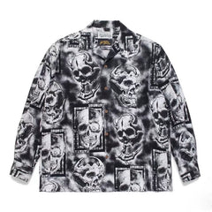 WACKO MARIA Tim Lehi Dragon Skull Long Shirt