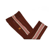 Needles Inspired Butterfly Embroidery Striped Straight Track Pants