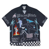 WACKO MARIA Style DJ Harvey Tour Hawaiian Shirt
