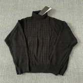 ERD melancholic Avant Garde High Neck Loose Sweater
