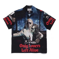 WACKO MARIA Style Vampire Horror Hawaiian Shirt