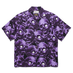 WACKO MARIA 56 Tattoo Studio Skull Hawaiian Shirt