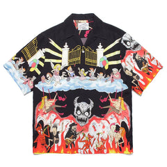 WACKOMARIA 7th Neckface Graffiti Hawaiian Shirt