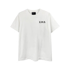 ERD Vintage Distressed A Public Apology White T-Shirt