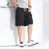 Nautica Style Multi Pocket Cargo Loose Utility Shorts