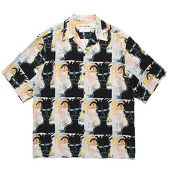WACKO MARIA Palm Tree Sailing Boat Hawaiian Shirt