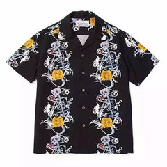 WACKO MARIA 18SS Reaper Eyes Hawaiian Shirt
