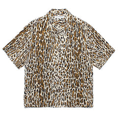 WACKO MARIA Style Leopard Print Hawaiian Shirt