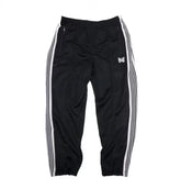 Needles Style Zipper Split Cuff Striped Track Pants