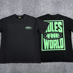 Corteiz RTW Box Logo T-Shirt – Black/Green