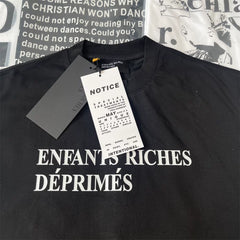 ERD Melancholy Oversized Slogan Graphic Sleeveless Tee