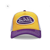 Von Dutch Retro American Embroidery Mesh Trucker Hat