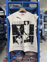 ENFANTS RICHES DEPRIMES Abstract Graphic Sleeveless Tee Shirt