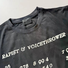 ERD Style Distressed Safety Pin Muscle Tee