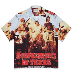 WACKO MARIA Chainsaw Horror Reggae Hawaiian Shirt