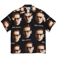 WACKO MARIA Basquiat Graphic Cuban Collar Shirt