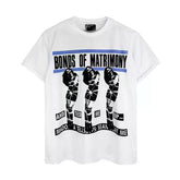 ERD Inspired Madonna Graphic Enzyme Washed Cotton Tee