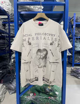 ERD Inspired All Over Print Washed Cotton Tee
