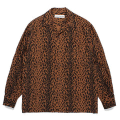 WACKO MARIA World Peace Long Sleeve Rayon Shirt