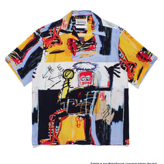 WACKO MARIA Basquiat Graphic Cuban Collar Shirt