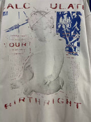 ERD melancholic wealthy second-generation Unisex Oversized Character Graphic Tee