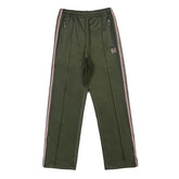 Needles Style Butterfly Embroidered Stripe Track Pants