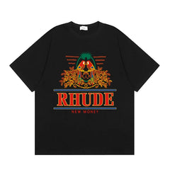 RHUDE High Street Oversized Graphic Pure Cotton T-Shirt
