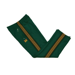 Needles Inspired Butterfly Embroidery Striped Straight Track Pants