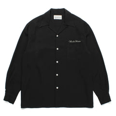 WACKO MARIA DJ Harvey Leopard Palm Tree Long Sleeve Shirt