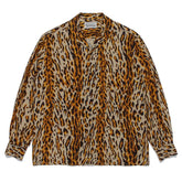 WACKO MARIA Check Open Collar Long Sleeve Shirt