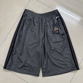 Needles Style Striped Wide Leg Three Quarter Shorts