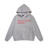 ERD melancholic Vintage Grey Safety Pin Hoodie