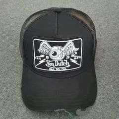 Von Dutch Retro American Embroidery Mesh Trucker Hat