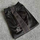 Needles Style Vintage Butterfly Embroidery Striped Track Pants