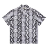 WACKO MARIA Style Leopard Print Hawaiian Shirt