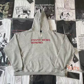 ERD melancholic Washed Fleece Oversized Graphic Hoodie
