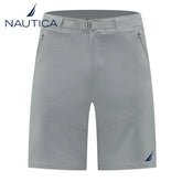Nautica Inspired Lightweight Breathable Zipper Pocket Utility Shorts