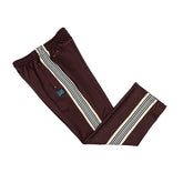 Needles Inspired Butterfly Embroidery Striped Straight Track Pants
